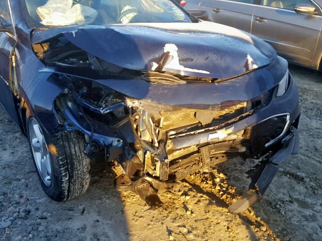 1G1ZB5ST6GF293120 - 2016 CHEVROLET MALIBU LS BLUE photo 9