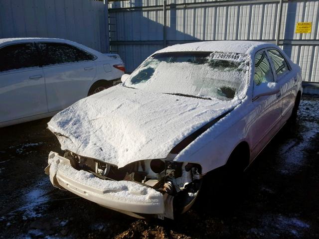 1YVGF22C015234475 - 2001 MAZDA 626 ES WHITE photo 2