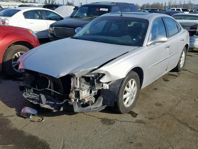2G4WD532751195675 - 2005 BUICK LACROSSE C SILVER photo 2