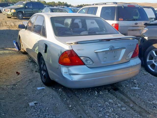 4T1BF28B8YU087395 - 2000 TOYOTA AVALON XL GRAY photo 3