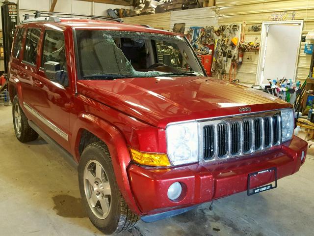 1J4RG4GK5AC112840 - 2010 JEEP COMMANDER 栗色 照片 1