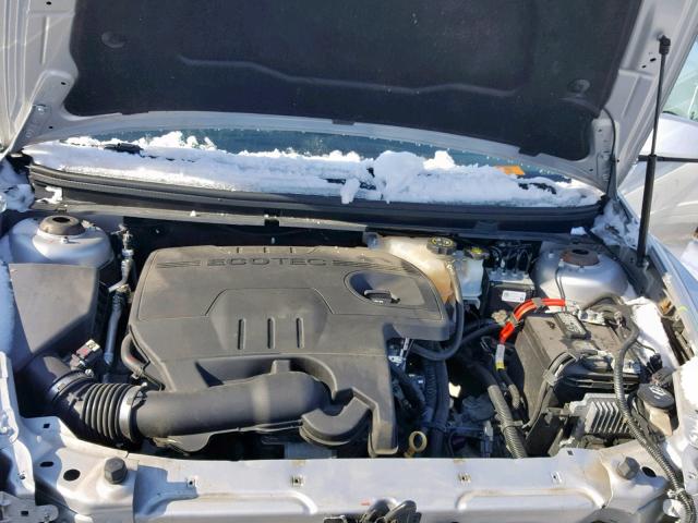 1G1ZC5E1XBF268737 - 2011 CHEVROLET MALIBU 1LT ვერცხლისფერი ფოტო 7