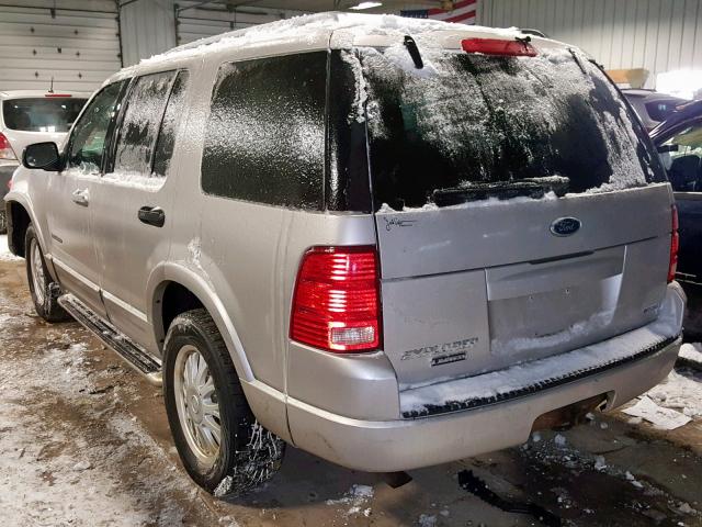 1FMZU75K14UA93510 - 2004 FORD EXPLORER L SILVER photo 3