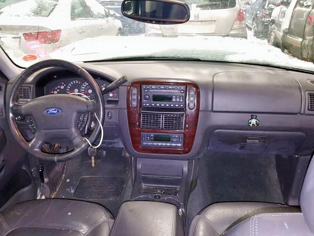 1FMZU75K14UA93510 - 2004 FORD EXPLORER L SILVER photo 9