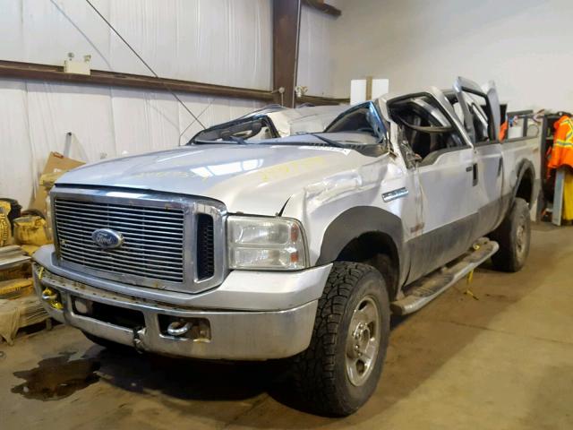 1FTWW31P36EA84865 - 2006 FORD F350 SRW S GRAY photo 2