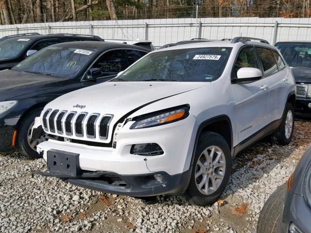 1C4PJMCB6HW546732 - 2017 JEEP CHEROKEE L WHITE photo 2