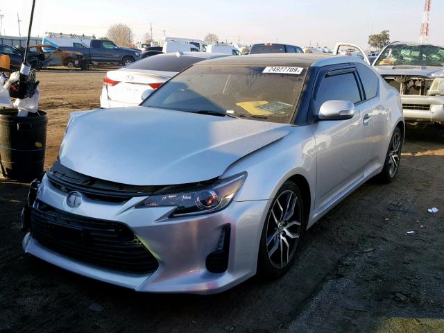 JTKJF5C70E3079662 - 2014 TOYOTA SCION TC TAN photo 2