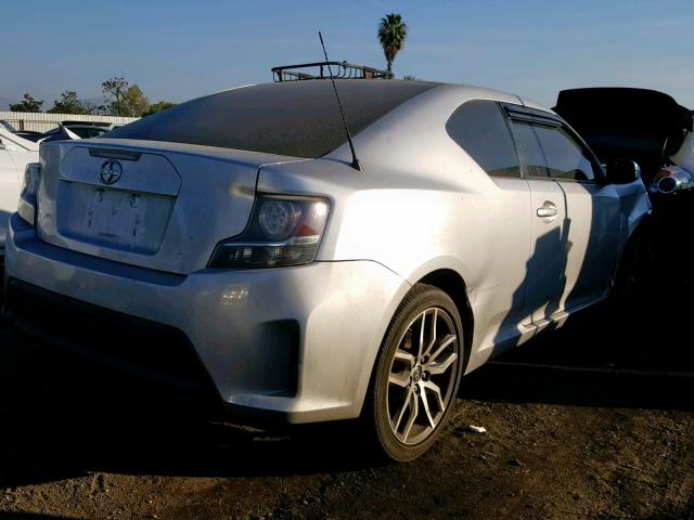 JTKJF5C70E3079662 - 2014 TOYOTA SCION TC TAN photo 4