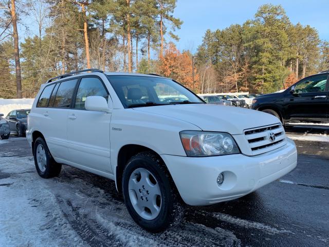 JTEEP21A140011658 - 2004 TOYOTA HIGHLANDER WHITE photo 2