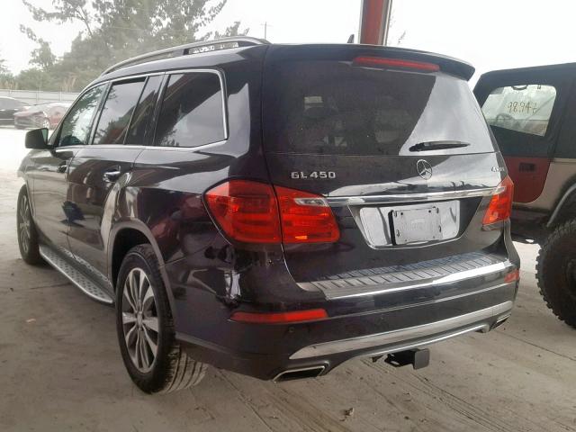 4JGDF6EE4GA667581 - 2016 MERCEDES-BENZ GL 450 4MA BLACK photo 3