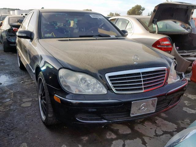 WDBNG70J54A431628 - 2004 MERCEDES-BENZ S 430 BLACK photo 1