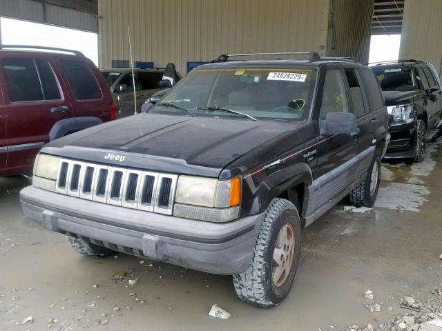 1J4GZ58Y0RC288524 - 1994 JEEP GRAND CHER BLACK photo 2