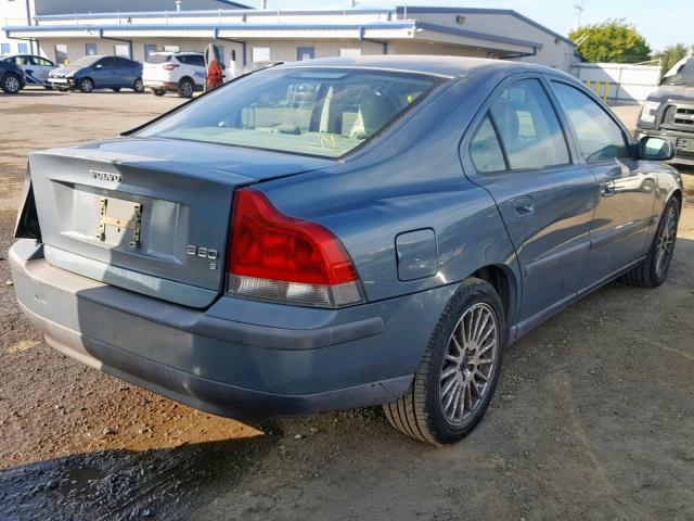 YV1RS53D312084814 - 2001 VOLVO S60 T5 GRAY photo 4