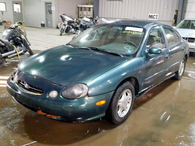 1FALP52U5VA238715 - 1997 FORD TAURUS GL GREEN photo 2