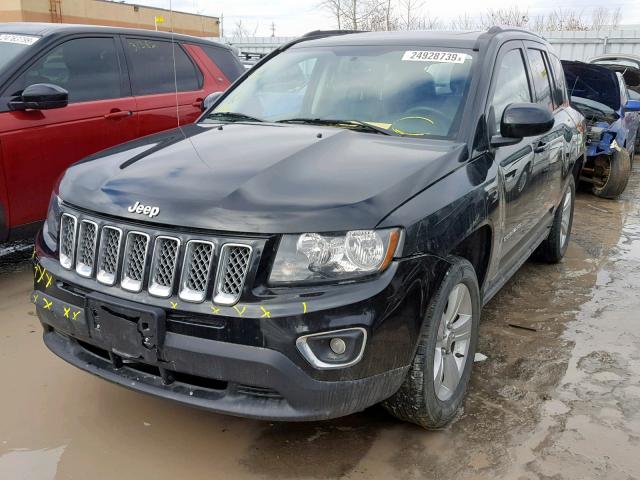 1C4NJDABXGD762734 - 2016 JEEP COMPASS SP BLACK photo 2