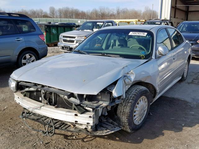 1G4HP54K814160463 - 2001 BUICK LESABRE CU SILVER photo 2