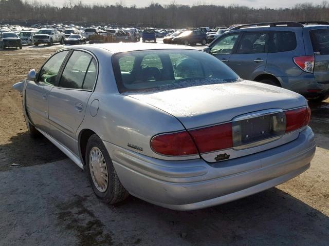 1G4HP54K814160463 - 2001 BUICK LESABRE CU SILVER photo 3