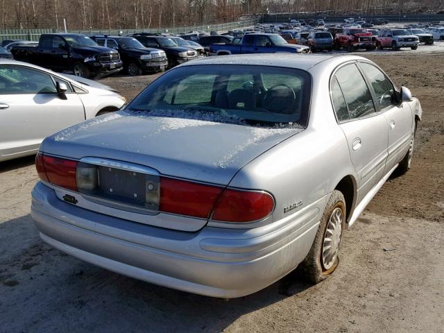 1G4HP54K814160463 - 2001 BUICK LESABRE CU SILVER photo 4