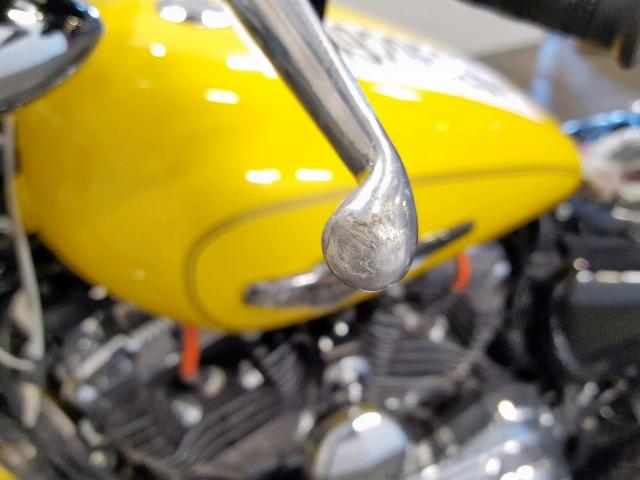 1HD1CT316HC408934 - 2017 HARLEY-DAVIDSON XL1200 C YELLOW photo 19