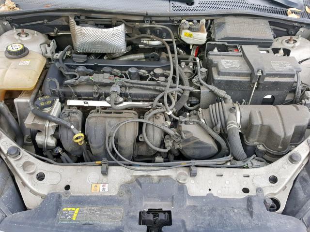 1FAHP37N87W192914 - 2007 FORD FOCUS ZX5 SILVER photo 7