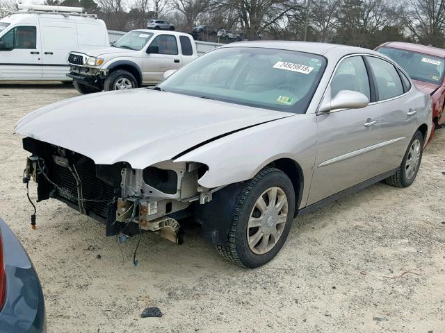 2G4WC582681160710 - 2008 BUICK LACROSSE C SILVER photo 2