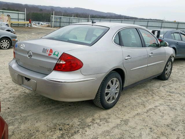 2G4WC582681160710 - 2008 BUICK LACROSSE C SILVER photo 4