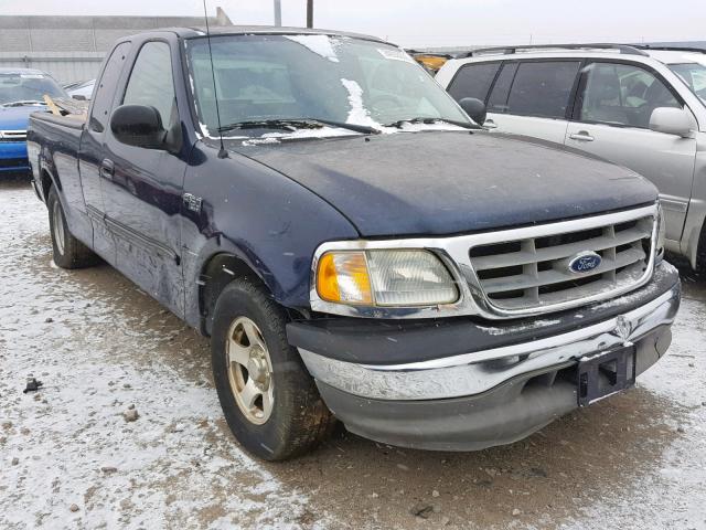 1FTRX17263NB75909 - 2003 FORD F150 BLUE photo 1