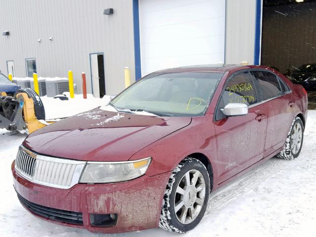 3LNHM26116R663911 - 2006 LINCOLN ZEPHYR MAROON photo 2