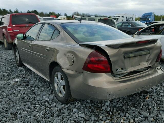 2G2WP552X71133932 - 2007 PONTIAC GRAND PRIX BROWN photo 3