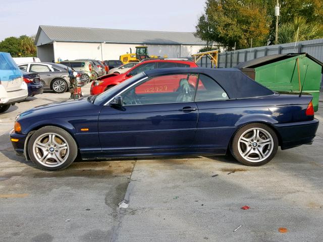 WBABS53491JU81339 - 2001 BMW 330 CI BLUE photo 9