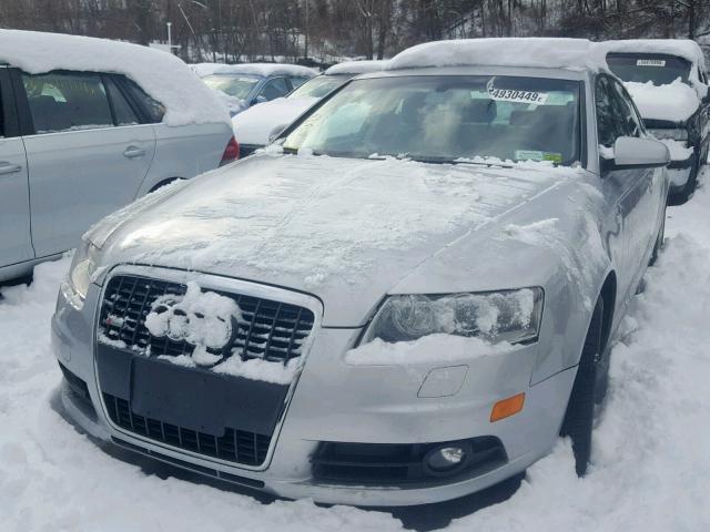 WAUDH74F18N115817 - 2008 AUDI A6 3.2 QUA SILVER photo 2