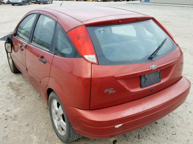 3FAHP37303R139927 - 2003 FORD FOCUS ZX5 RED photo 3