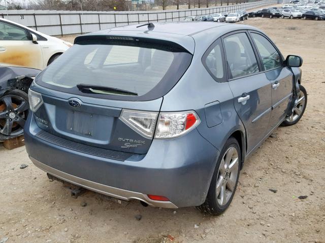 JF1GH6D64BH810542 - 2011 SUBARU IMPREZA OU BLUE photo 4