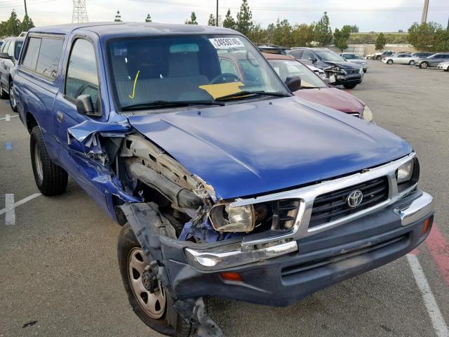 4TAPM62N7VZ265656 - 1997 TOYOTA TACOMA PURPLE photo 1