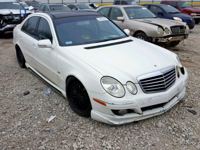 WDBUF56XX7B160854 - 2007 MERCEDES-BENZ E 350 WHITE photo 1