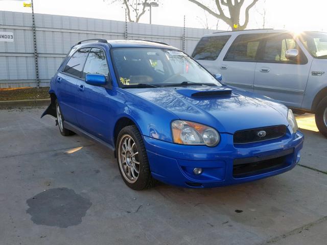 JF1GG29664G808983 - 2004 SUBARU IMPREZA WR BLUE photo 1