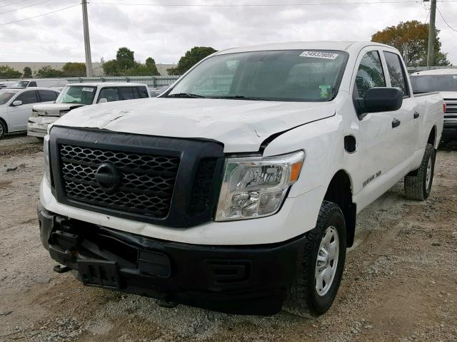 1N6BA1F15HN514692 - 2017 NISSAN TITAN XD S WHITE photo 2