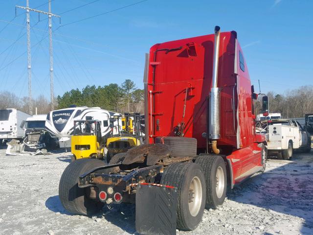 1FUJBBCK06LU57804 - 2006 FREIGHTLINER CONVENTION RED photo 4