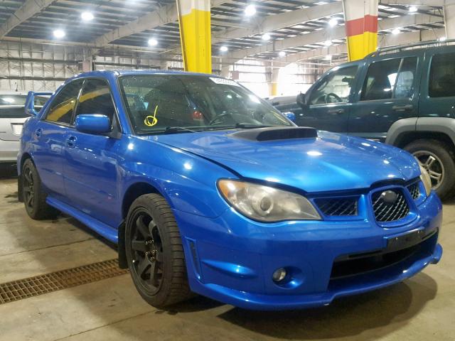 JF1GD79676G508572 - 2006 SUBARU IMPREZA WR BLUE photo 1