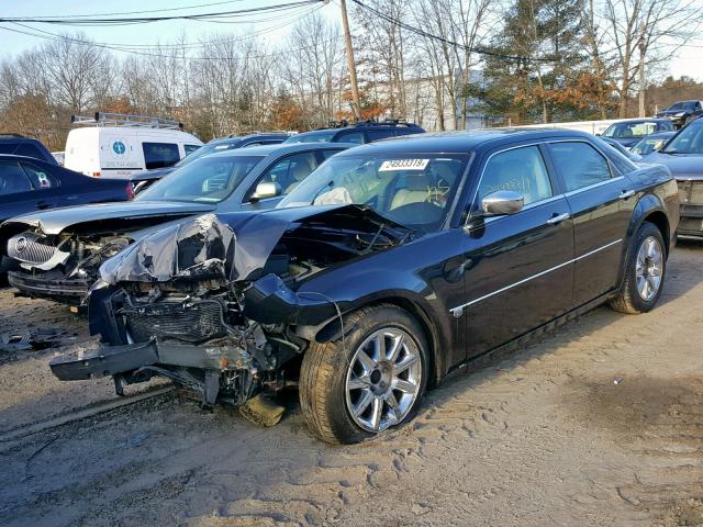 2C3LA63H27H711868 - 2007 CHRYSLER 300C BLACK photo 2