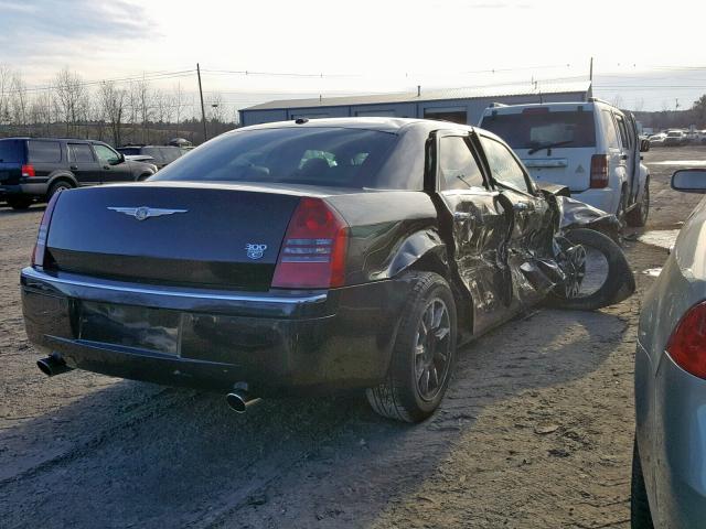 2C3LA63H27H711868 - 2007 CHRYSLER 300C BLACK photo 4