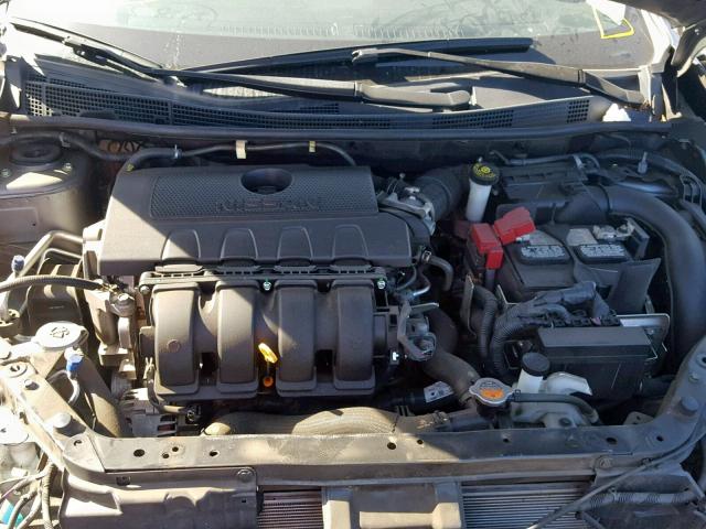 3N1AB7AP0HY246599 - 2017 NISSAN SENTRA S 灰色 照片 7