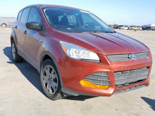 1FMCU0F79GUA96893 - 2016 FORD ESCAPE S ORANGE photo 1