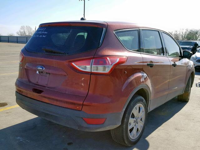 1FMCU0F79GUA96893 - 2016 FORD ESCAPE S ORANGE photo 4