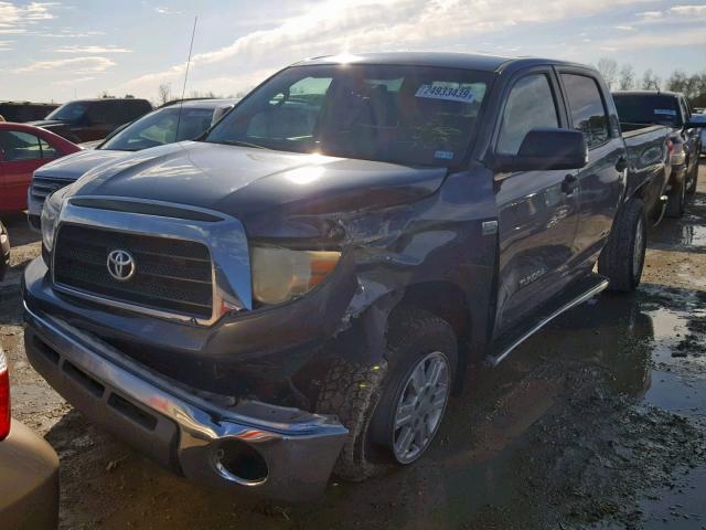 5TFET54148X017769 - 2008 TOYOTA TUNDRA CRE GRAY photo 2