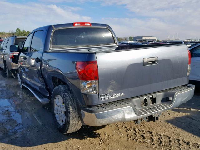 5TFET54148X017769 - 2008 TOYOTA TUNDRA CRE GRAY photo 3