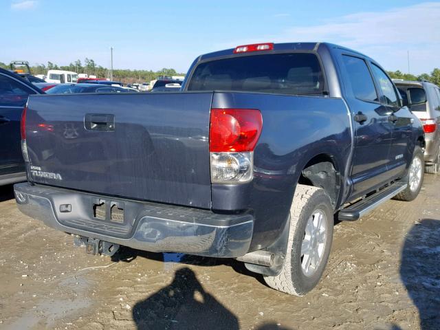 5TFET54148X017769 - 2008 TOYOTA TUNDRA CRE GRAY photo 4