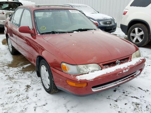 1NXBB02E8VZ502245 - 1997 TOYOTA COROLLA DX BURGUNDY photo 1