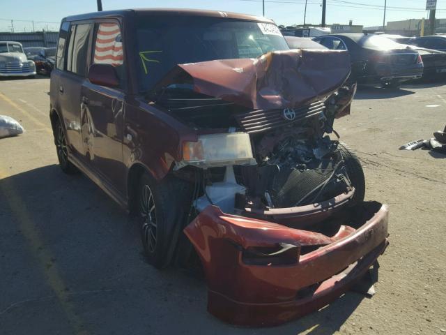 JTLKT324264080019 - 2006 TOYOTA SCION XB Бордовый фото 1