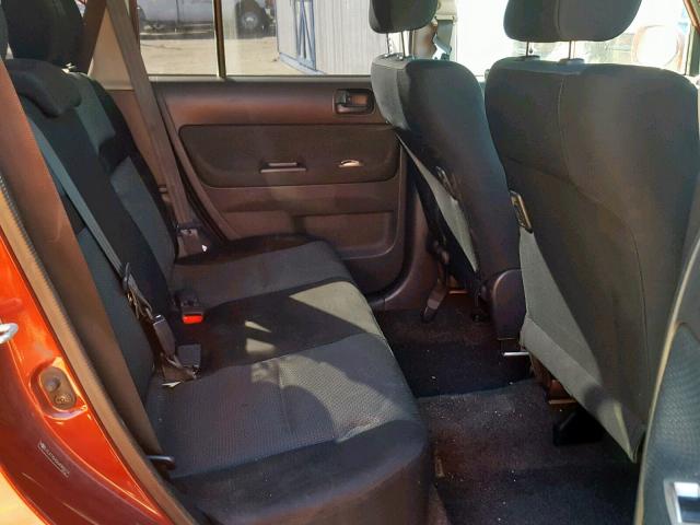 JTLKT324264080019 - 2006 TOYOTA SCION XB Бордовый фото 6